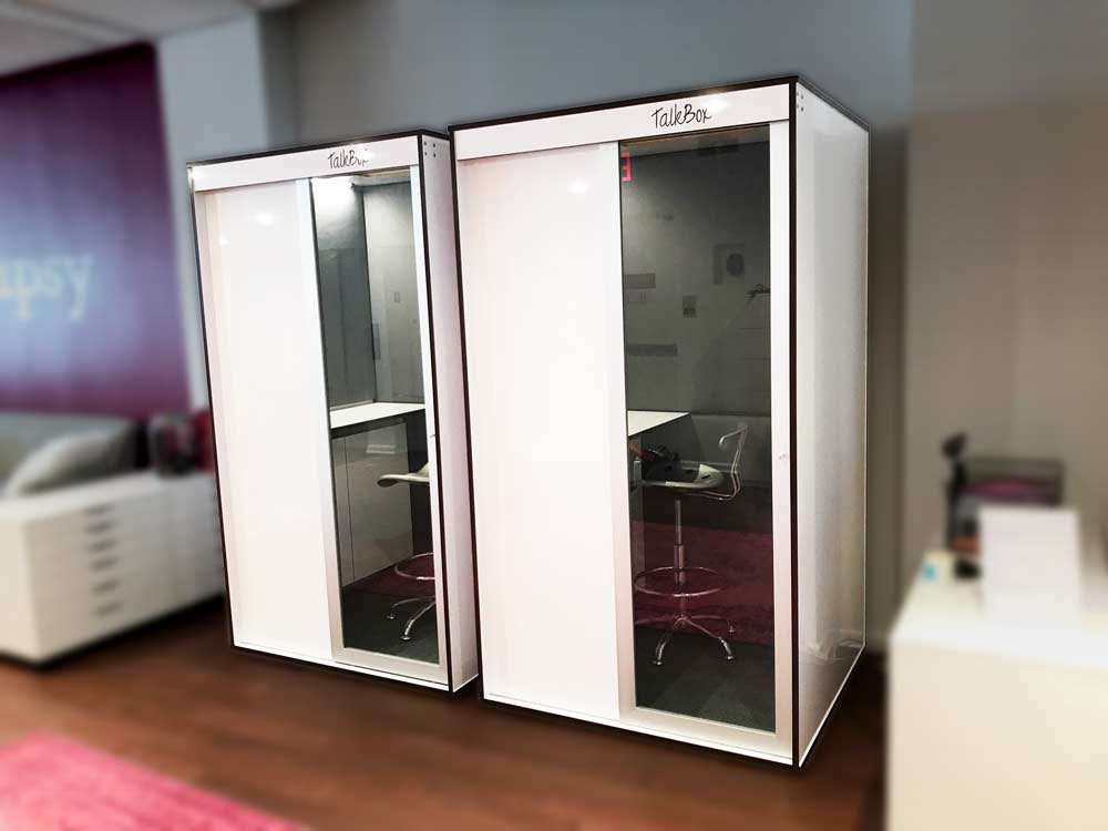 Talkbox Phone Las mejores cabinas telefónicas y módulos de reuniones para su oficina ...