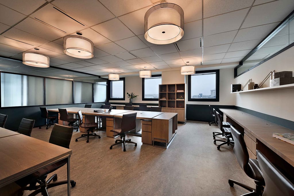 Arcada de sorteos de coworking