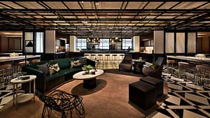 Arcada de sorteos de coworking