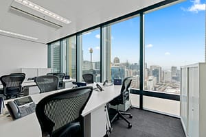 Coworking Three International Towers