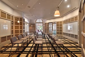 Arcada de sorteos de coworking