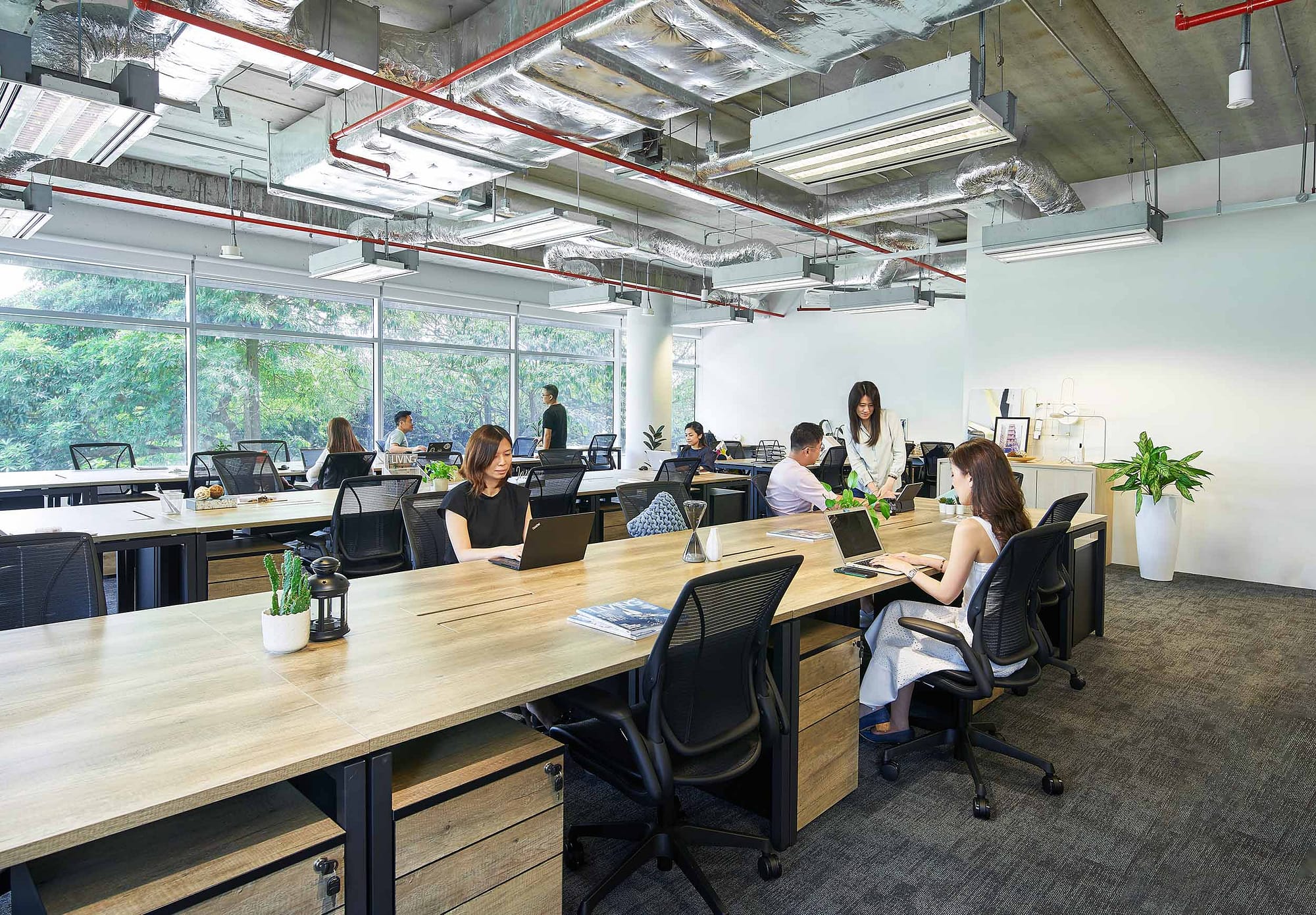 Coworking Asia Green Tampines - FLYDESK certified workspace