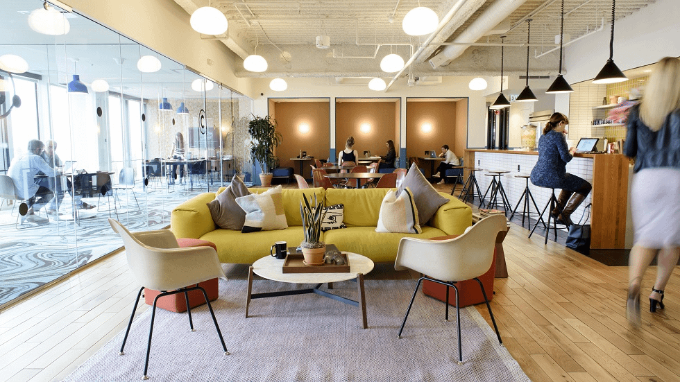 Flexible coworking spaces